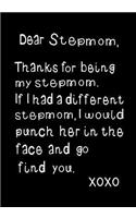 Dear Stepmom, Thanks for Being My Stepmom