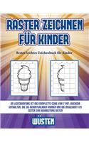 Bestes leichtes Zeichenbuch für Kinder (Raster zeichnen für Kinder - Wüsten)