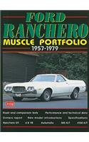 Ford Ranchero Muscle Portfolio, 1957-79: (Muscle Portfolio Series)