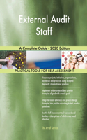 External Audit Staff A Complete Guide - 2020 Edition