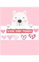 Action Study Planner ( 6 month Organizer ): (Study Planner)