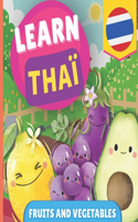 Learn thai - Fruits and vegetables