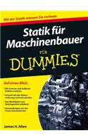 Statik für Maschinenbauer für Dummies
