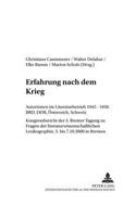 Erfahrung nach dem Krieg