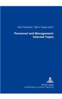 Personnel and Management: Selected Topics