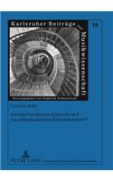 George Gershwins «Concerto in F» - Ein Amerikanisches Klavierkonzert?!: (10 Karlsruher Beitraege Zur Musikwissenschaft)