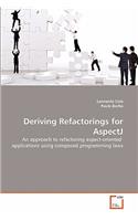 Deriving Refactorings for AspectJ