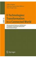 E-Technologies: Transformation in a Connected World