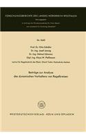 Beiträge Zur Analyse Des Dynamischen Verhaltens Von Regelkreisen