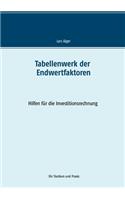 Tabellenwerk der Endwertfaktoren
