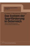 Das System Der Sparförderung in Österreich