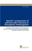 Specific components of aversive odor memory in Drosophila melanogaster