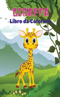 Giraffa Libro da Colorare