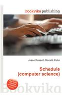 Schedule (Computer Science): (English)
