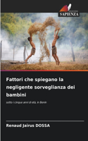 Fattori che spiegano la negligente sorveglianza dei bambini