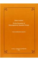 On the geometry of inhomogeneous quantum groups