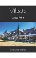 Villette: Large Print