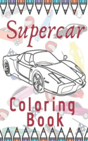 Supercar Coloring Book