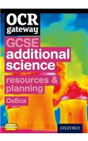 OCR Gateway GCSE Additional Science Resources and Planning OxBox CD-ROM: Sourcing and Contracting