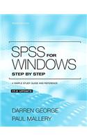 SPSS for Windows Step by Step