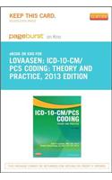 ICD-10-CM/PCs Coding: Theory and Practice, 2013 Edition - Elsevier eBook on Intel Education Study (Retail Access Card): ICD-10-CM/PCs Coding: Theory and Practice, 2013 Edition - Elsevier eBook on Intel Education Study (Retail Access Card)(English)