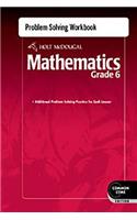 Problem Solving Workbook Grade 6