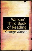 Watson's Third Book of Reading