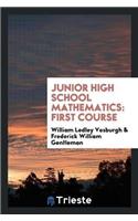 Junior High School Mathematics