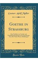 Goethe in Strassburg: Eine Nachlese zur Goethe-und Friederikenforschung aus der Strassburger Zeit; Mit Vielen Neuen Abbildungen (Classic Reprint)