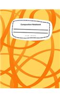 Composition Notebook: 7.44 x 9.69, 18.90 x 24.61cm - Wide Rule School Notebook Journal