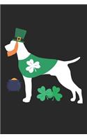 Vizsla Notebook - St. Patricks's Day Gift for Vizsla Lovers - Vizsla Journal