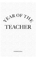 Year Of The Teacher