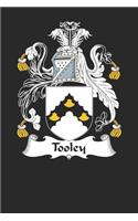 Tooley: Tooley Coat of Arms and Family Crest Notebook Journal (6 x 9 - 100 pages)