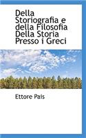 Della Storiografia E Della Filosofia Della Storia Presso I Greci