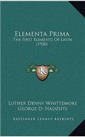 Elementa Prima