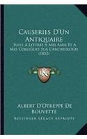 Causeries D'Un Antiquaire