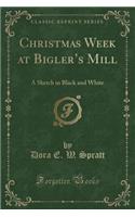 Christmas Week at Bigler's Mill: A Sketch in Black and White (Classic Reprint)