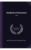 Handbook of Information: 1974