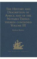History and Description of Africa and of the Notable Things Therein Contained