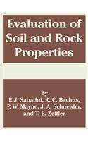 Evaluation of Soil and Rock Properties