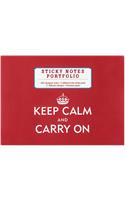 Sticky Notes Keep Calm Carry on