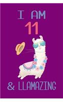 I am 11 and Llamazing