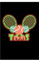 Tennis: Food Journal - Track your Meals - Eat clean and fit - Breakfast Lunch Diner Snacks - Time Items Serving Cals Sugar Protein Fiber Carbs Fat - 110 pag