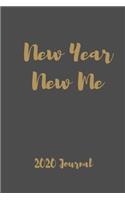 New Year New Me 2020 Journal