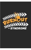 Burnout Syndrome: 6x9 Drifting - grid - squared paper - notebook - notes