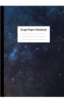 Graph Paper Notebook: 5 x 5 squares per inch, Quad Ruled - 7 x 10 - Beautful Constellations - Math and Science Composition Notebook for for Children, Kids, Girls, Teens A