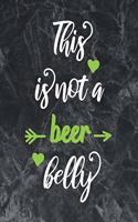 This is not a beer belly: The best week by week pregnancy journal