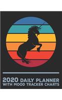 2020 Daily Planner with Mood Tracker Charts