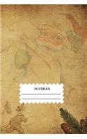 Christmas Notebook Journal Diary Lined Paper ( 6 x 9 ) 120 pages