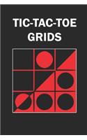 Tic Tac Toe Grids: Fun and Challenge to Play Game While You are Traveling Camping Road-trip Family Activity